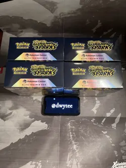Pokemon TCG - Surging Sparks Pokemon Center - Elite Trainer Box - Sealed ETB - Image 3