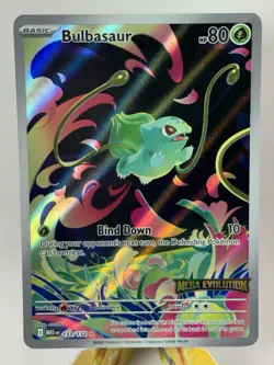 Bulbasaur 133/132 Stamped - Mega Evolution - Illustration Rare - Pokemon - Image 1