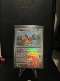 Pokemon TCG Prismatic Evolutions Eevee Master Ball Pattern 074/131 NEAR MINT NM - Image 1