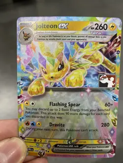 Prize Pack Jolteon Ex Near Mint Pokemon TCG - Image 1