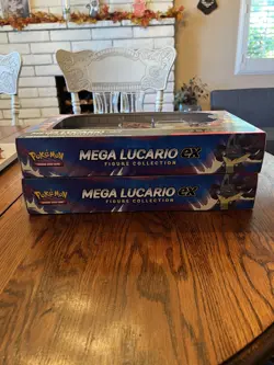 Pokemon TCG Mega Lucario ex Premium Figure Collection Box Factory Sealed - Image 2