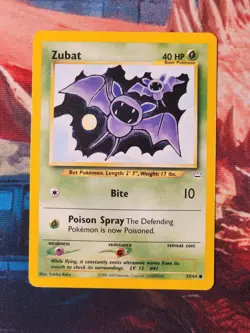 Zubat 59/64 Neo Revelation Unlimited Edition Pokemon TCG WOTC - Image 3