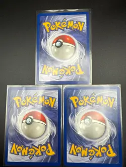 Pokemon 1st Edition Team Rocket Dark Alakazam Evolution Set 18/82, 39/82 & 49/82 - Image 2