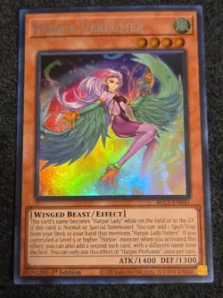Yu-Gi-Oh! Harpie Perfumer BLC1-EN041 (Silver) - Ultra Rare NM - Image 1