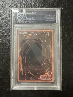 Yu‑Gi‑Oh! Jinzo PSV‑000 Pharaoh's Servant Secret Rare 1st Edition PSA 9 - Image 4