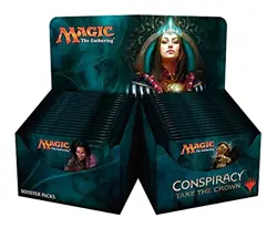 MtG Magic the Gathering CONSPIRACY TAKE THE CROWN Booster box SEALED NEW - Image 1
