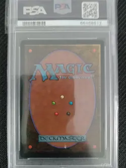 MTG Juzam Djinn Arabian Nights PSA 8 - Image 2