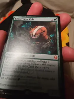 Badgermole Cub Regular NM Avatar: The Last Airbender MTG - Image 3