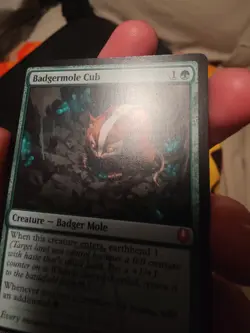 Badgermole Cub Regular NM Avatar: The Last Airbender MTG - Image 4