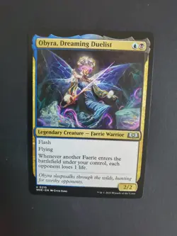 MTG - Obyra, Dreaming Duelist - Wilds of Eldraine - Pack Fresh!! - Image 1