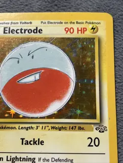 Electrode 2/64 Jungle Pokemon Card 1999 Vintage Rare Holo - Image 3