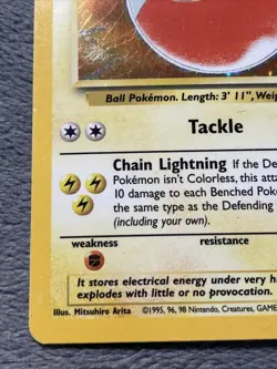 Electrode 2/64 Jungle Pokemon Card 1999 Vintage Rare Holo - Image 4
