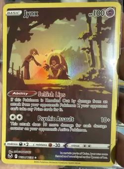 Pokemon TCG Jynx TG04/TG30 Silver Tempest Trainer Gallery Holo Card NM Condition - Image 1