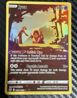 Pokemon TCG Jynx TG04/TG30 Silver Tempest Trainer Gallery Holo Card NM Condition - Image 2