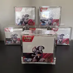 Destined Rivals Booster Box 36 Packs (Factory Sealed) With Acrylic Case Included - Image 1