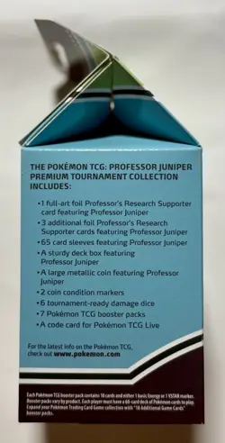 Pokemon TCG Professor Juniper Premium Tournament Collection Box Factory Sealed - Image 3