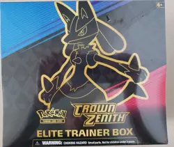 Pokemon TCG CROWN ZENITH ETB 2023 Elite Trainer Box - Sealed Brand New With Tear - Image 1