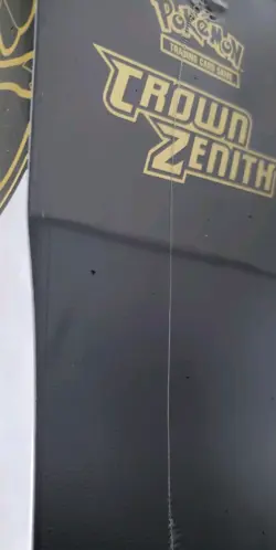 Pokemon TCG CROWN ZENITH ETB 2023 Elite Trainer Box - Sealed Brand New With Tear - Image 4