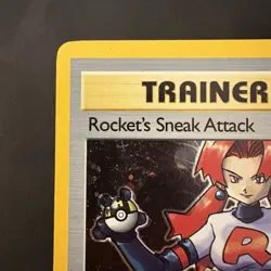 Pokemon Vintage Team Rocket’s Sneak Attack Holo 16/82 WotC - Image 2