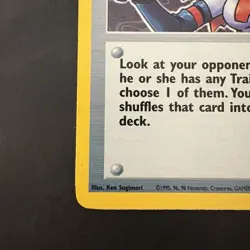 Pokemon Vintage Team Rocket’s Sneak Attack Holo 16/82 WotC - Image 4