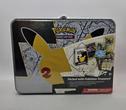 Pokemon TCG Celebrations 25th Anniversary Collectors Chest Lunch Box Tin Sealed 820650809415 - Image 1