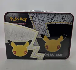 Pokemon TCG Celebrations 25th Anniversary Collectors Chest Lunch Box Tin Sealed 820650809415 - Image 2