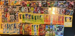 Lot of 80 JUMBO Pokemon Tcg Cards Lugia, Toxtricity, Zapdos and More! - Image 1