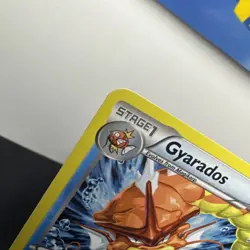 2016 Gyarados XY109 Black Star Promo Pokemon Card Cosmo Holo Rare Shiny - LP - Image 2