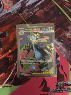 Mega Charizard X EX 109/094 NM Phantasmal Flames Holo Pokemon Card - Image 1