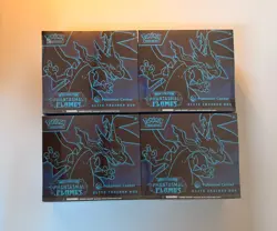 4x Phantasmal Flames Pokemon Center New Sealed Elite Trainer Box ETB OPEN CASE - Image 2
