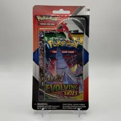 Pokemon TCG Pin Blister - Evolving Skies + Chilling Reign - Ho-Oh - Sealed - Image 1