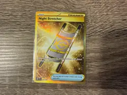 Night Stretcher 251/191 Hyper Rare Sv08: Surging Sparks Pokemon TCG - Image 1