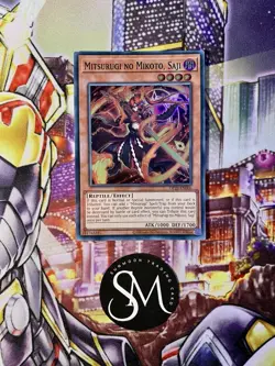 Mitsurugi No Mikoto, Saji Super Rare OP29-EN006 Yugioh! English - Image 1