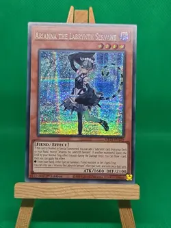 Arianna the Labrynth Servant Yu-Gi-Oh! MP23-EN229 1st Secret Rare - Image 1