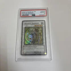 Yugioh Magical Android TDGS-EN043 Super Rare PSA 10 1st edition Gem Mint - Image 1