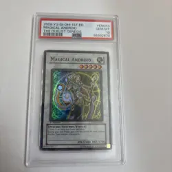 Yugioh Magical Android TDGS-EN043 Super Rare PSA 10 1st edition Gem Mint - Image 2