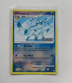 Pokemon Promo Cards Glaceon - 20/100 - Holo Rare - Reverse Holo Platinum Sneak P - Image 1