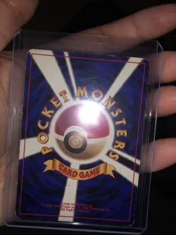 Pokemon TCG Card Japanese Holo Rare Gym Heroes Rocket's Moltres Played - Image 2