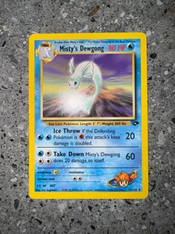 Pokemon TCG Cards Misty's Dewgong 54/132 Gym Challenge Uncommon NM-M - Image 3