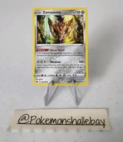 Zamazenta 097/159 - Crown Zenith Set *NM* Holo Rare Pokemon Card - Image 1