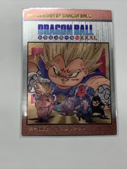 Fat Vegeta Team Dragon Ball Z XXXL ACG Goddess Story Anime Doujin Art Card Holo - Image 1
