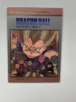 Fat Vegeta Team Dragon Ball Z XXXL ACG Goddess Story Anime Doujin Art Card Holo - Image 5