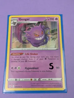 Gengar - 085/202 - Rare Holo Sword & Shield - Pokemon Card - NM - Image 3