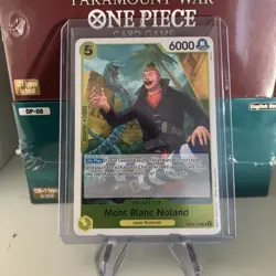 Mont Blanc Noland OP08-109 Rare English Two Legends One Piece TCG Card Game - Image 1