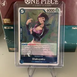 Shakuyaku OP08-046 Rare English Two Legends One Piece TCG Card Game - Image 1