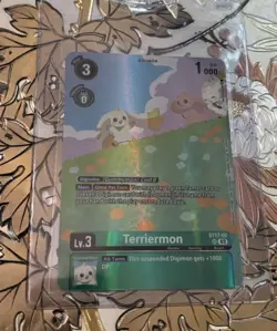 Digimon Card Game Terriermon ST17-02 Alternate Art LM-06 Billion Bullet Limited - Image 1
