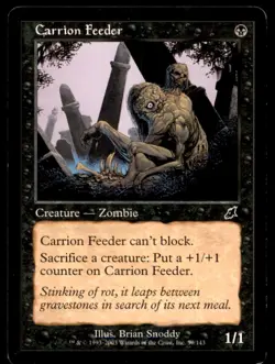MTG Carrion Feeder LP Light Play Scourge [4577] - Image 1