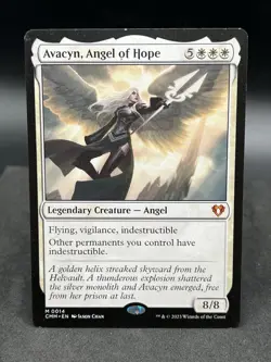Avacyn Angel of Hope- Commander Masters- Magic the Gathering Mythic- NM - Image 1