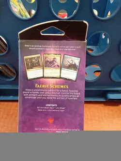 MTG Throne of Eldraine - Brawl Deck "Faerie Schemes" Magic the Gathering SEALED 630509829798 - Image 2