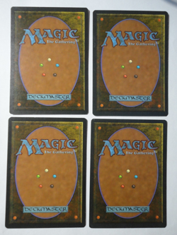 Lightning Bolt X4 Fourth (4th) Edition NM Near Mint English MTG Magic Gathering - Image 2